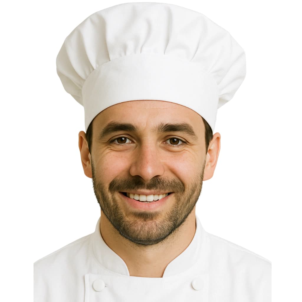 Gorro Chef Hongo